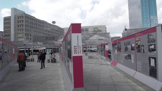 Ausstellung Friedliche Revolution auf dem Alexanderplatz