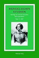 Die Mendelssohn-Studien, herausgegeben von der Mendelssohn-Gesellschaft