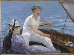 Edouard Manet Im Boot, 1874 H. O. Havemeyer Collection, Bequest of Mrs. H. O. Havemeyer, 1929 (Aussc, (c) by Metropolitan Museum of Art New York